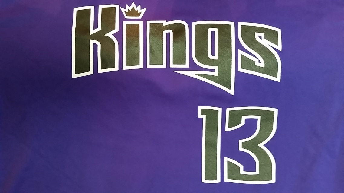Adidas Sacramento Kings Tyreke Evans #13 NBA Jersey Youth Size Large 14-16  SAC