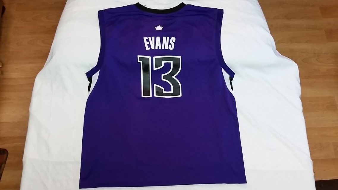 Tyreke Evans Autographed Sacramento Kings Authentic Adidas Jersey