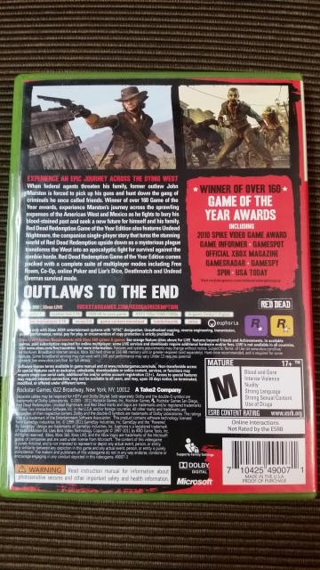 Red Dead Redemption: Game of the Year Edition (Xbox 360)