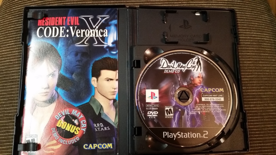 Resident Evil Code Veronica X Sony Playstation 2 Game
