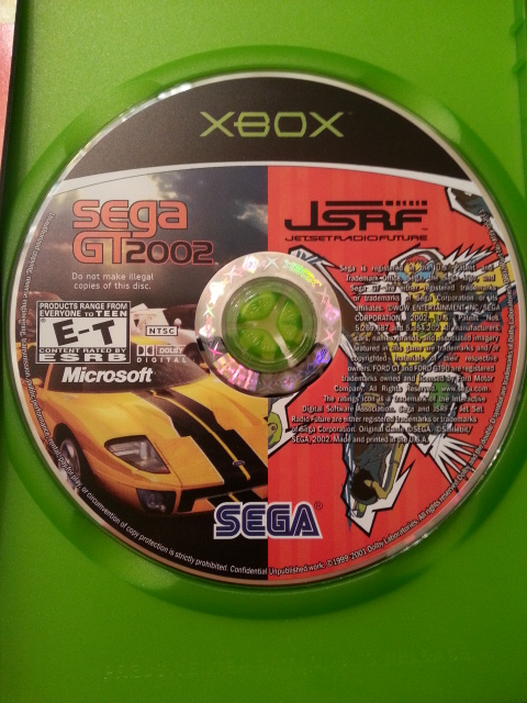 se tv Irreplaceable sofa SEGA GT 2002 / Jet Set Radio Future [combo disk] (Xbox, Xbox 360)