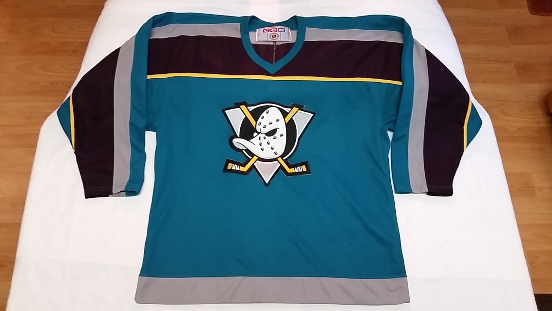Somebody Approved This: Mighty Ducks of Anaheim Retro Jersey