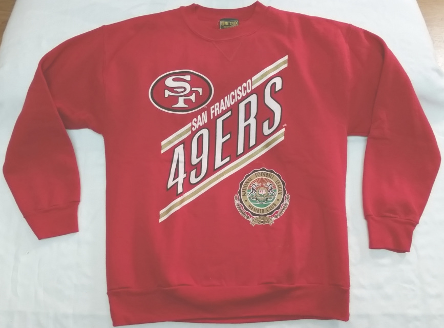 90s Vintage San Francisco 49ers sweatshirt by Home Team Advantage (Men ...